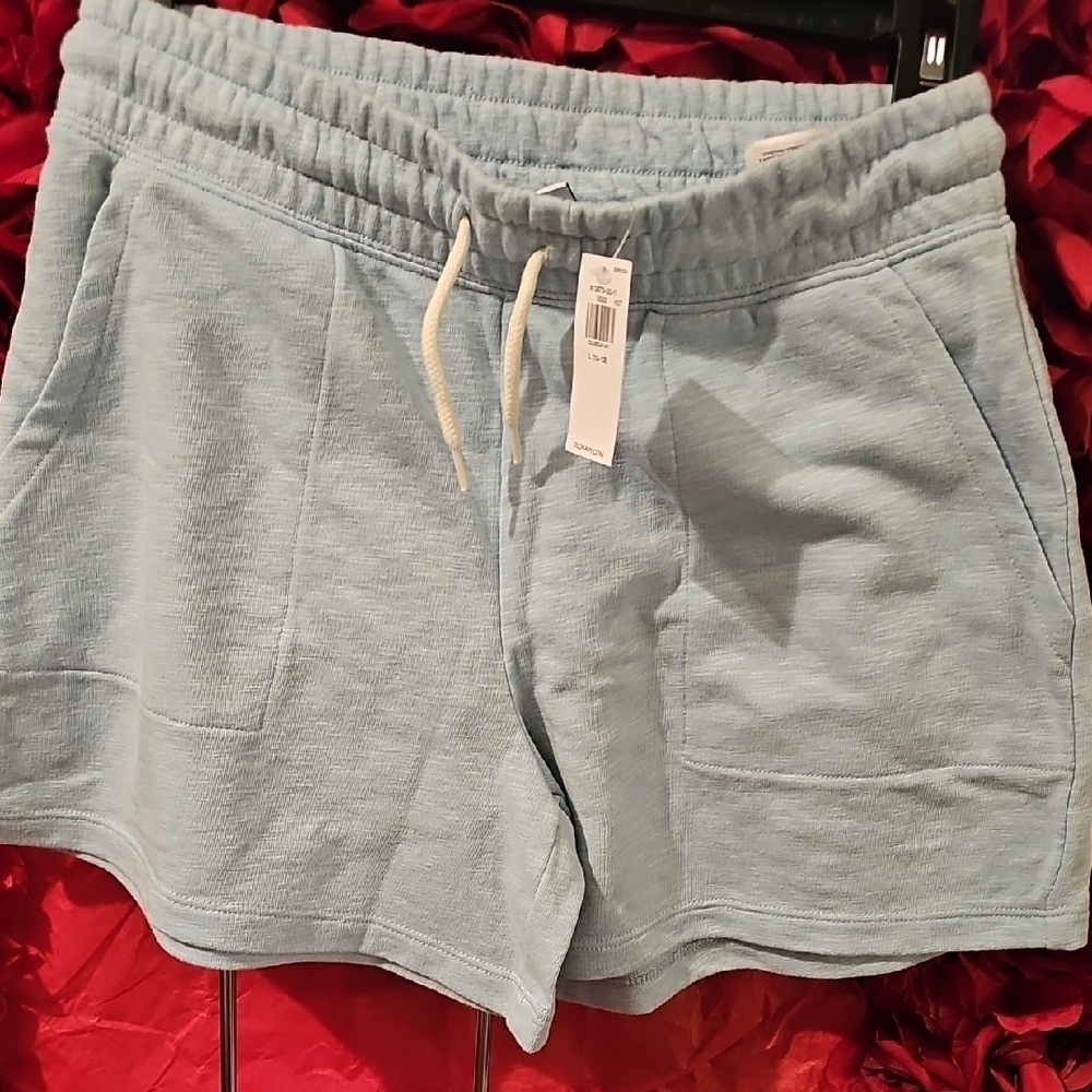Old Navy NWT Girls Light Blue Shorts Size Large 10/12
